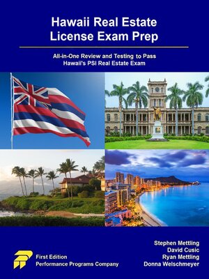 cover image of Hawaii Real Estate License Exam Prep